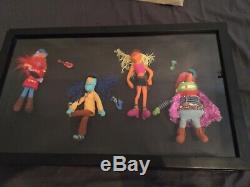 Dr Teeth and The Electric Mayhem Band! One Of A Kind Display. Rare Muppet Babies