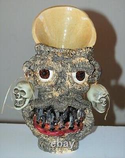 EVIL TREE Custom One of A Kind Tiki Mug by Designer Darlene Nelson made in 2009