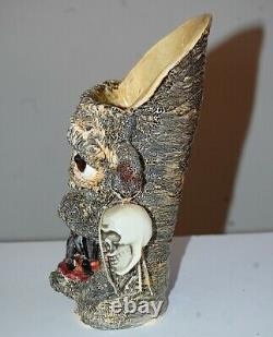 EVIL TREE Custom One of A Kind Tiki Mug by Designer Darlene Nelson made in 2009