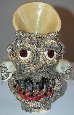 EVIL TREE Custom One of A Kind Tiki Mug by Designer Darlene Nelson made in 2009