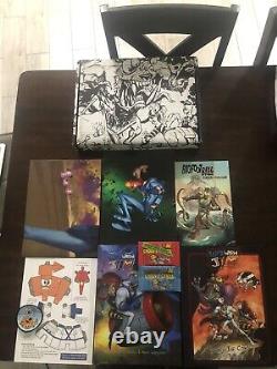 Earthworm Jim Launch the Cow Exc. Box Set + One of a Kind Headsketch by Doug T