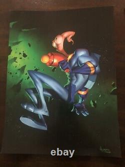 Earthworm Jim Launch the Cow Exc. Box Set + One of a Kind Headsketch by Doug T