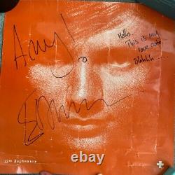 Ed Sheeran Signed Poster from + a one of a kind love note