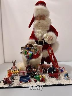 Elaine Roesle Saint Nicholas Collection One Of A Kind RareSanta delivery