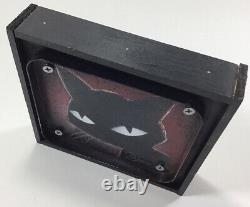 Emily Strange Rare One Of A Kind Mystery Black Cat Buzz Parker Metal Scratch Art