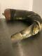 Erotic 1970s Hand Carved Powder Horn Unique Vintage Boho Piece One Of A Kind