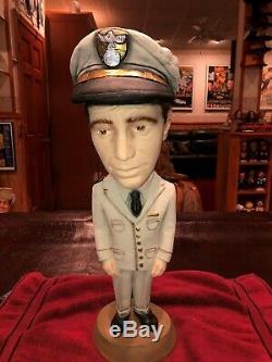 Esco Like Humphrey Bogart In Uniform Statue. One Of A Kind. Nice