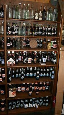 Estate Sale Massive Dr Pepper Bottle Collection One Of A Kind 50 Years