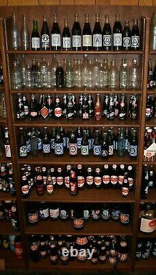 Estate Sale Massive Dr Pepper Bottle Collection One Of A Kind 50 Years