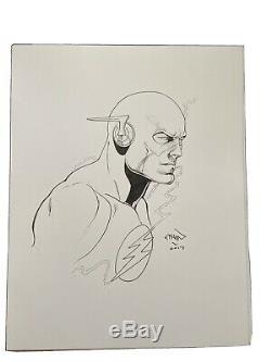 Ethan Van Sciver Original Sketch-The Flash! One-of-a-kind Item