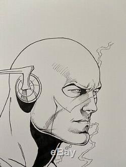 Ethan Van Sciver Original Sketch-The Flash! One-of-a-kind Item