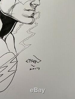 Ethan Van Sciver Original Sketch-The Flash! One-of-a-kind Item