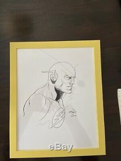 Ethan Van Sciver Original Sketch-The Flash! One-of-a-kind Item