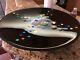 Exquisite One Of A Kind Contemporary Plate With Matching Stand