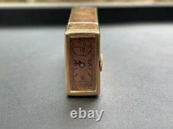 Extremely Rare One Of A Kind 14K Gold Watch Lighter