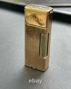 Extremely Rare One Of A Kind 14K Gold Watch Lighter