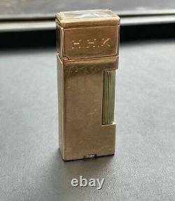 Extremely Rare One Of A Kind 14K Gold Watch Lighter