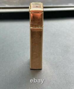 Extremely Rare One Of A Kind 14K Gold Watch Lighter