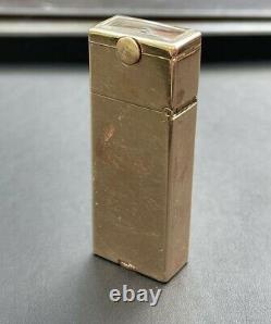 Extremely Rare One Of A Kind 14K Gold Watch Lighter