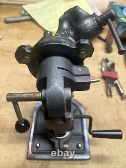 Extremely Unique Vintage Wilton Baby Bullet Bench Vise. One Of A Kind