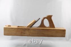 FANCY & EXCEPTIONAL ONE-OF-A-KIND 19th C. Wooden Fore Plane Inv#WH88W