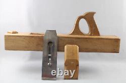 FANCY & EXCEPTIONAL ONE-OF-A-KIND 19th C. Wooden Fore Plane Inv#WH88W