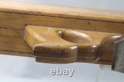 FANCY & EXCEPTIONAL ONE-OF-A-KIND 19th C. Wooden Fore Plane Inv#WH88W