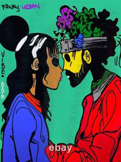 FUV 006 One-of-A-Kind, Collectible Series, Vibrant, Signed, Original Artwork