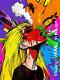 Fuv 007 One-of-a-kind, Collectible Series, Vibrant, Signed, Original Artwork