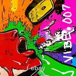 FUV 007 One-of-A-Kind, Collectible Series, Vibrant, Signed, Original Artwork