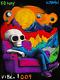 Fuv 009 One-of-a-kind, Collectible Series, Vibrant, Signed, Original Artwork