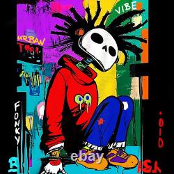 FUV 010 One-of-A-Kind, Collectible Series, Vibrant, Signed, Original Artwork