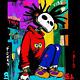 Fuv 010 One-of-a-kind, Collectible Series, Vibrant, Signed, Original Artwork