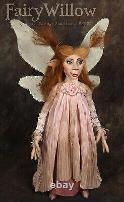 FairyWillow's Keepsake Fairy Beulah and Tiny Fae Teela OOAK Collectable Set