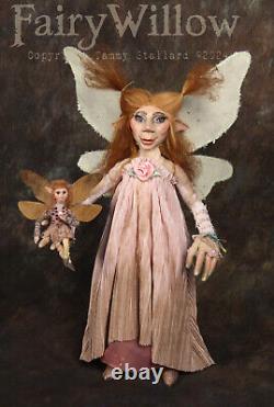 FairyWillow's Keepsake Fairy Beulah and Tiny Fae Teela OOAK Collectable Set