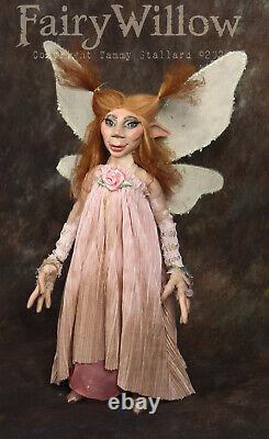 FairyWillow's Keepsake Fairy Beulah and Tiny Fae Teela OOAK Collectable Set