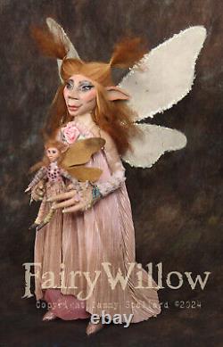 FairyWillow's Keepsake Fairy Beulah and Tiny Fae Teela OOAK Collectable Set