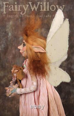 FairyWillow's Keepsake Fairy Beulah and Tiny Fae Teela OOAK Collectable Set