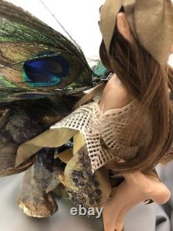 Fairy Statuette- One Of A Kind-UnaVintage Repaint By Artist, Celeste D. Craven