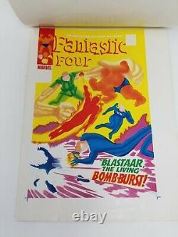 Fantastic Four 63 Cover Production Art CMYK Printers Proofs one of kind Kirby