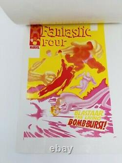 Fantastic Four 63 Cover Production Art CMYK Printers Proofs one of kind Kirby