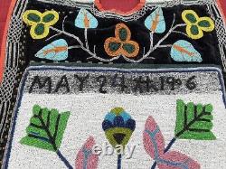 Fantastic one of a kind Plains Ojibwe Bandolier Bag 1906