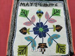 Fantastic one of a kind Plains Ojibwe Bandolier Bag 1906
