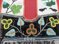 Fantastic one of a kind Plains Ojibwe Bandolier Bag 1906