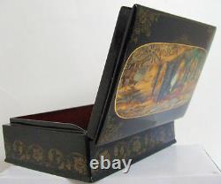 Fedoskino One of a Kind Russian Lacquer Box MAGIC MOUNTAIN BY SOKOLOVA