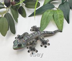 Fimo Baby Gecko Lizard! -one-of-a-kind! - Amazing Detail! Free Shipping