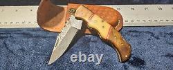 Folding Knife One of a Kind Hand Made by local Native American