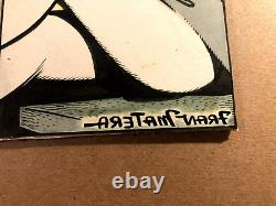 Frank Matera Very Rare Signed One Of A Kind Comic Illustration Art Drawing'52