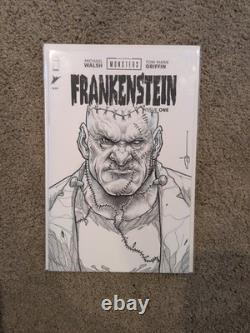 Frankenstein #1, Frankensteins Monster, JAIME COKER One Of A Kind Commission