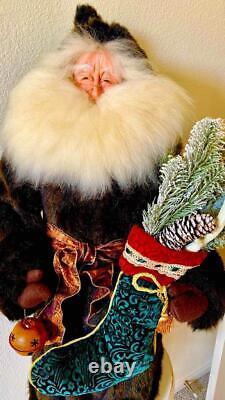 Frosty Santa Christmas OOAK! By Barbora